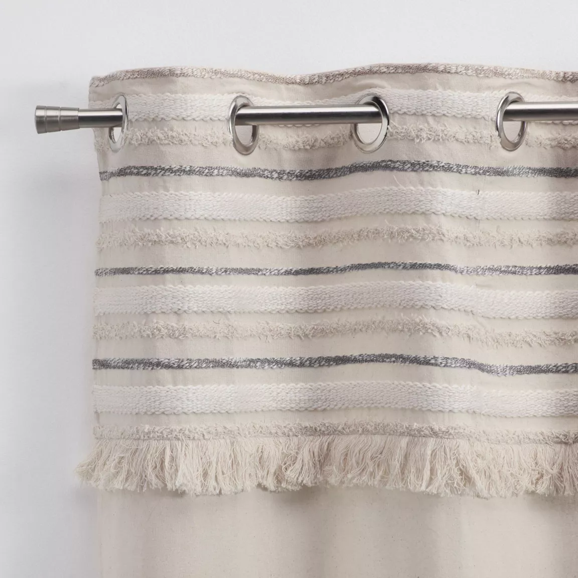 Rideau œillets coton (140 x 240 cm) Atlas Beige
