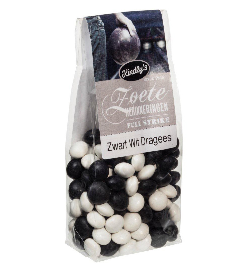 Kindly’s Zwart wit dragee zoete herinneringen (170 gr)