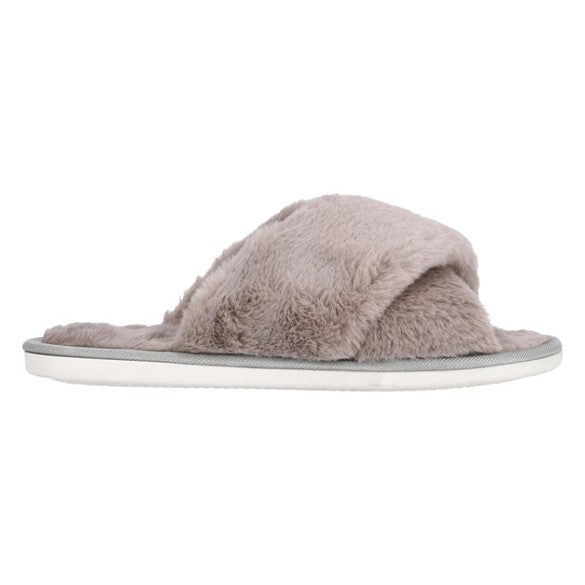 Brahny W Plush hjemmesko, kvinder, pine bark brun