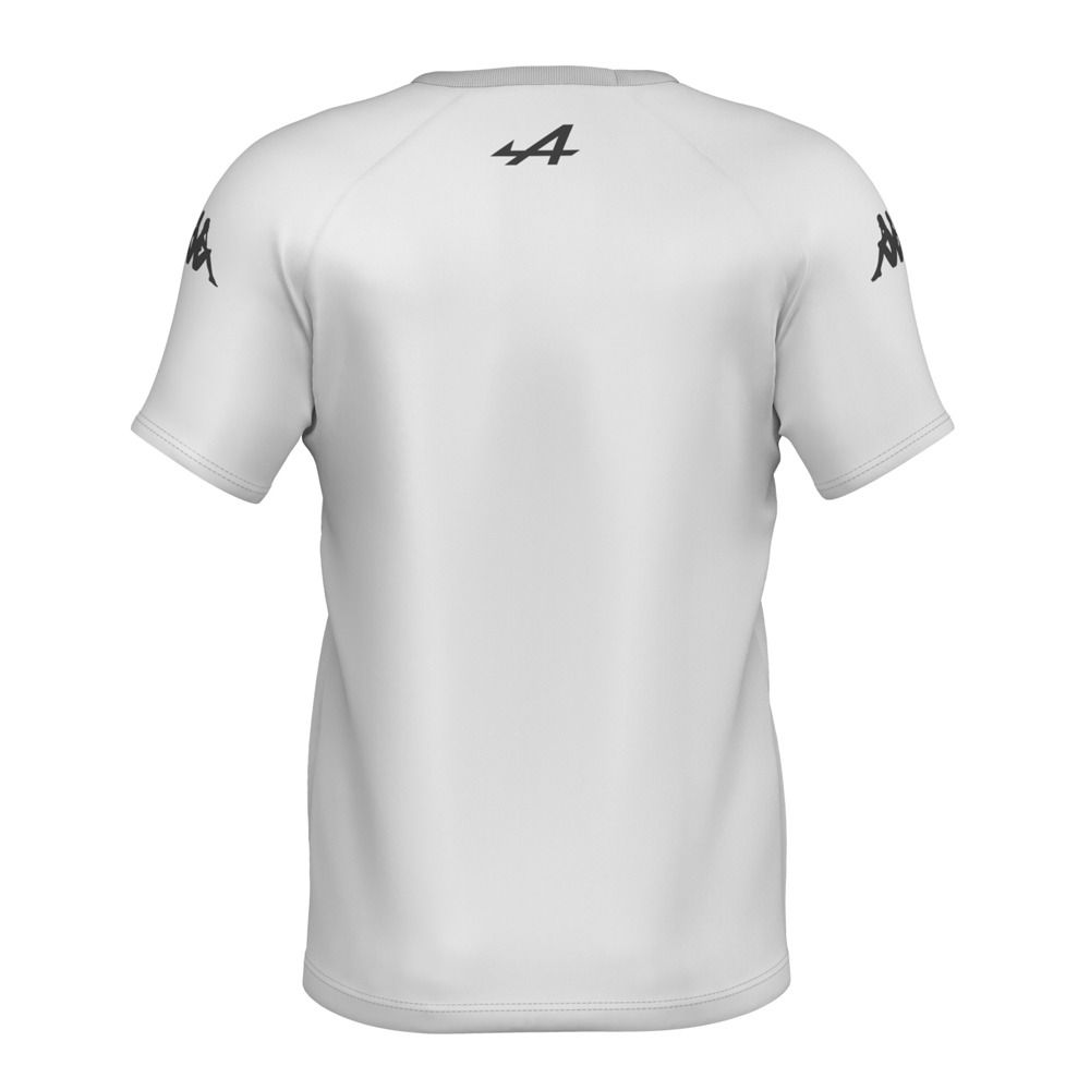 Kappa ARGLA ALPINE F1 - Tee-shirt Homme white