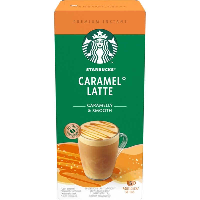 Starbucks Caramel latte instant sticks