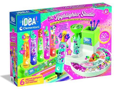 Clementoni iDea - Markeerstiften Creatiestudio - Knutselpakket - Kawaii - Voor Creatieve Kinderen