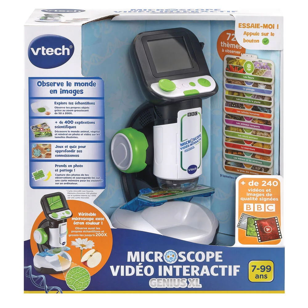 GENIUS XL - MICROSCOPE VIDEO INTERACTIF