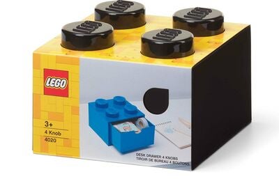 LEGO Oppbevaring med Skuff 4, Svart