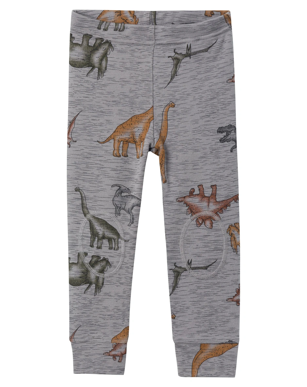 Woll-Leggins NMMWILLOW DINO in silver filigree