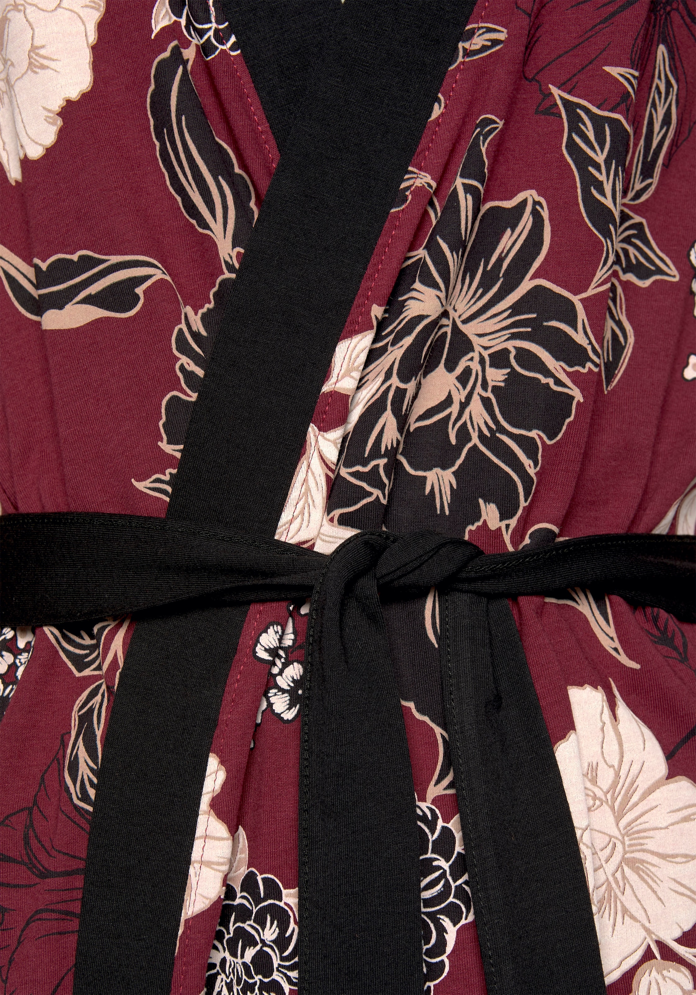 s.Oliver Kimono , mit Blumen-Dessin