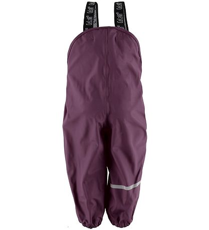 CeLaVi Regenkleidung m. Träger - PU - Dunkellila