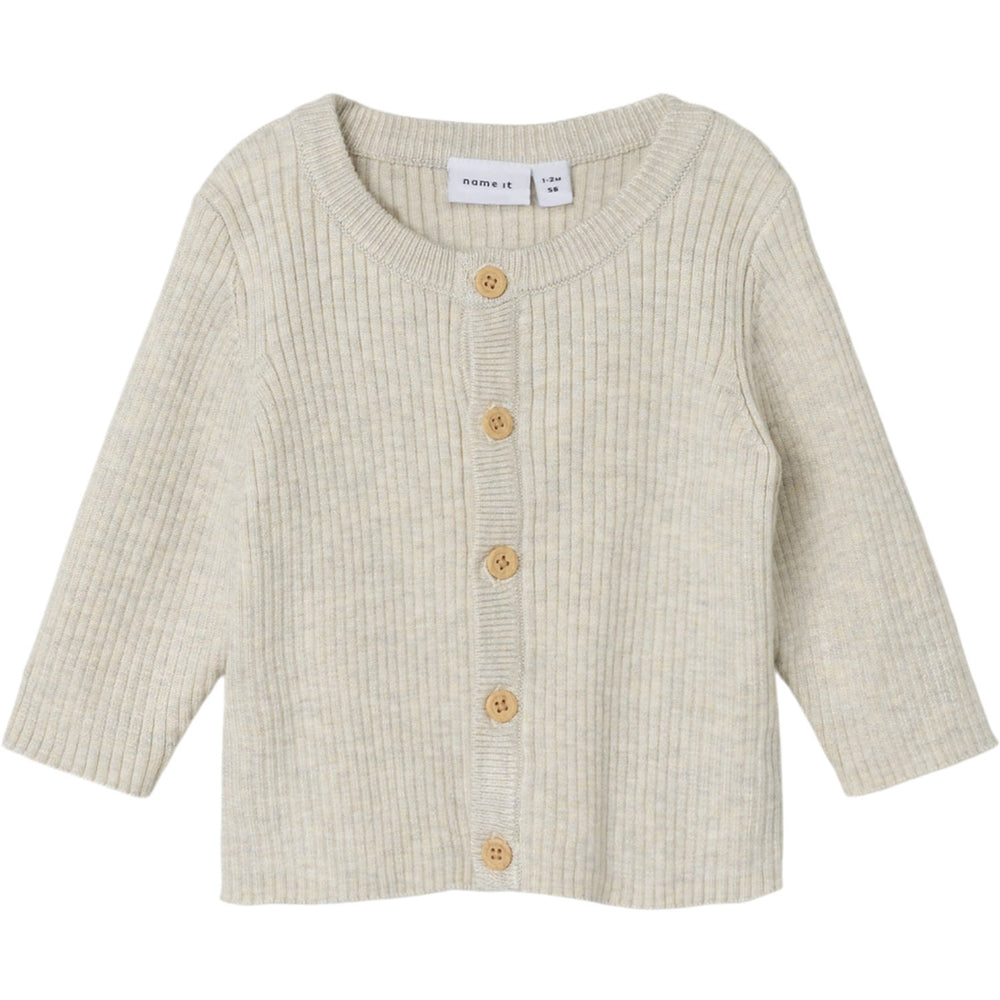 Køb Name It Peyote Melange Obi Strik Cardigan