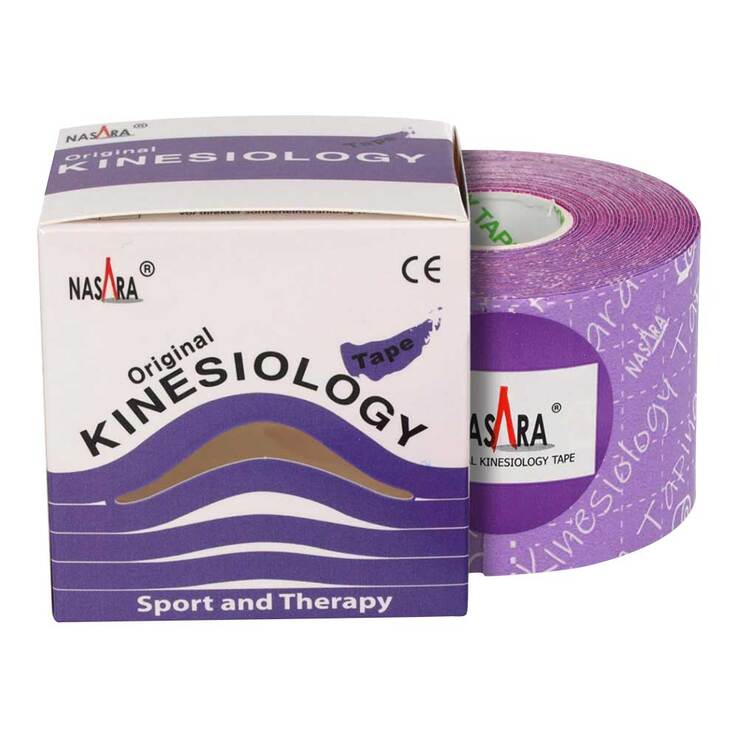 Kinesiologie Tape 5 cm x 5 m lila, 1 St