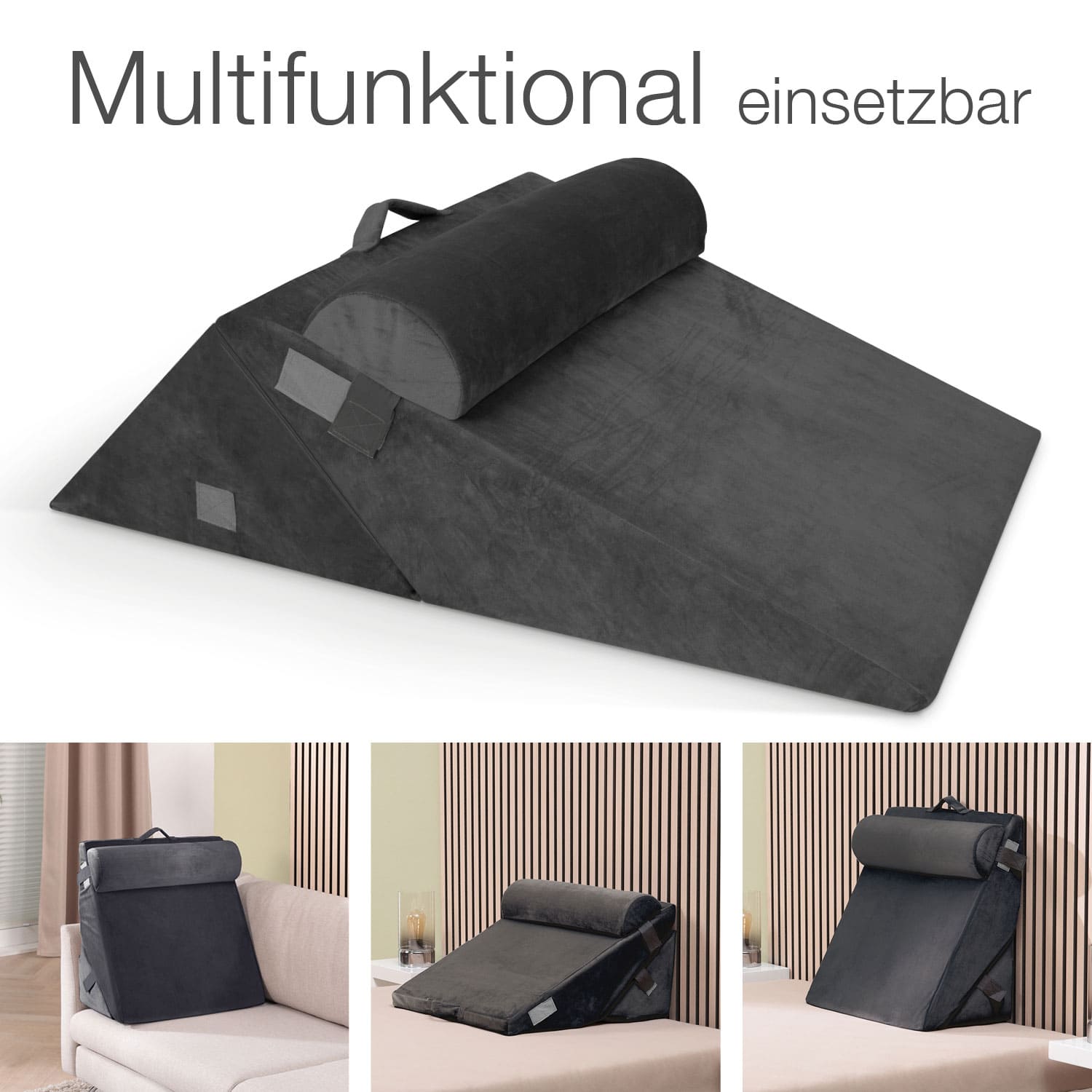 aktivshop Multifunktions-Keilkissen 7in1
