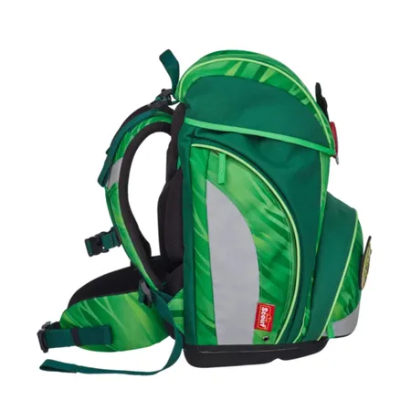Scout Alpha Schulranzen-Set Green Rex mit Sporttasche, 4-teilig
