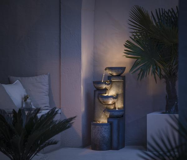 Dehner Polyresin-Gartenbrunnen Merkur,