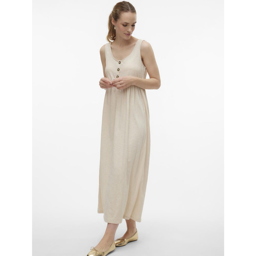 Køb Mama;licious French Oak Evi Lia Ankle Kjole Noos