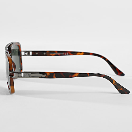 Lunettes De Soleil Marron Noir