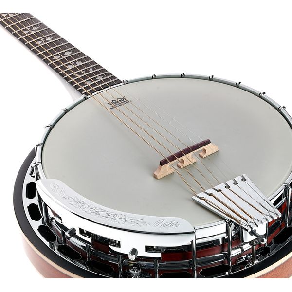 Harley Benton BJ-65Pro 6 String Banjo Bundle