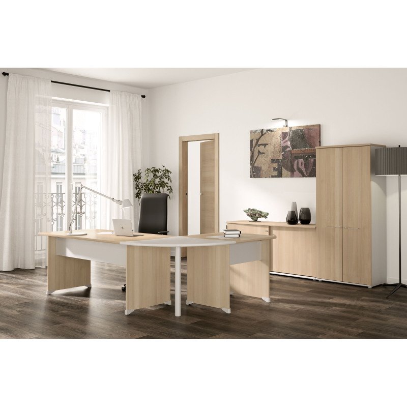 Armoire portes battantes Quarta Plus L 80 cm