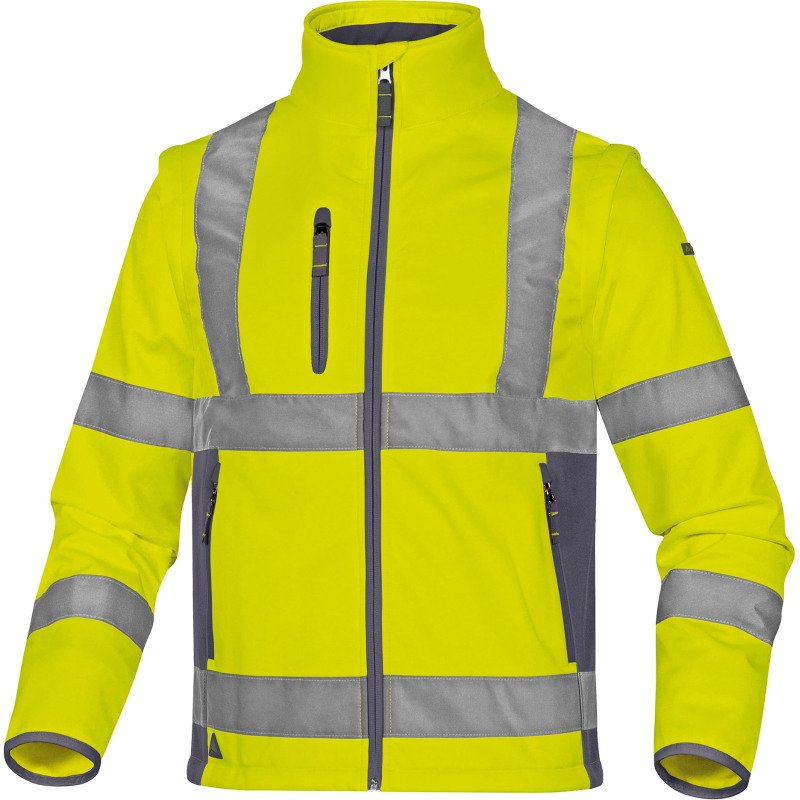 Veste Softshell Moonlight2 haute visibilité, jaune fluo