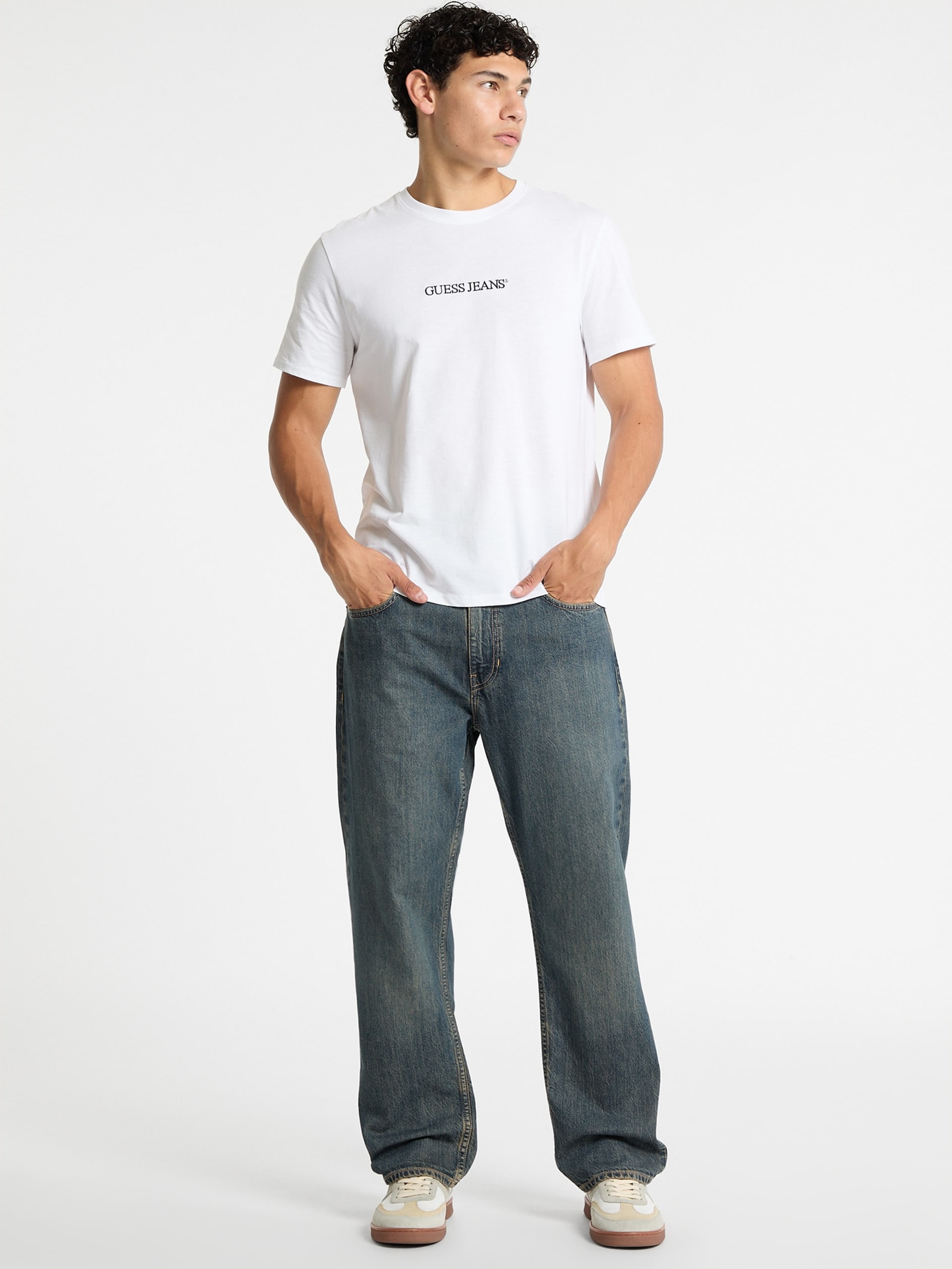 Calça jeans G16 de perna reta