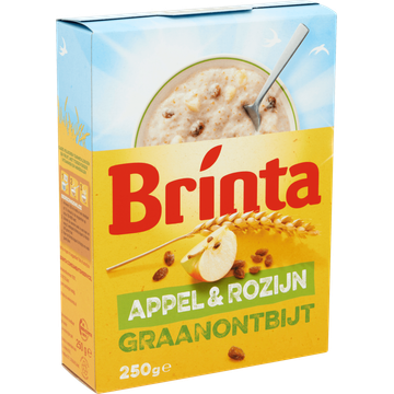 Brinta Graanontbijt appel-rozijn 250 g