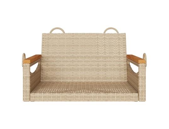 VIDAXL - Balancelle beige 63x62x40 cm résine tressée