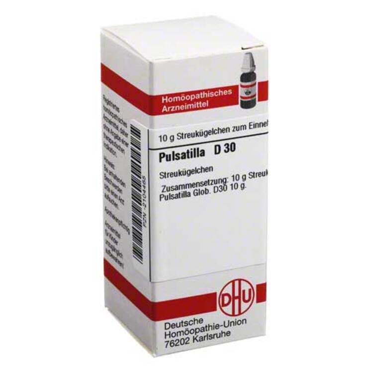 DHU Pulsatilla D 30 Globuli, 10 g