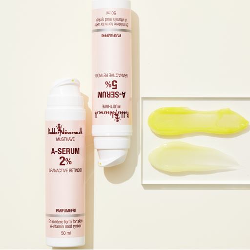Pudderdåserne A-Serum 2%, 50 ml