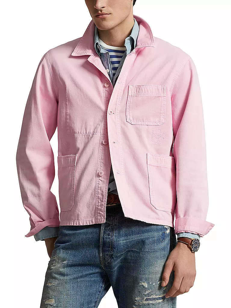 POLO RALPH LAUREN Jeansjacke rosa