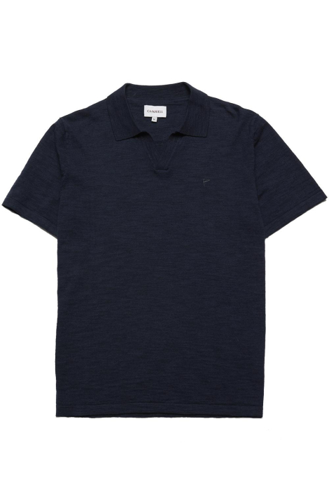 Campbell blauwe heren polo