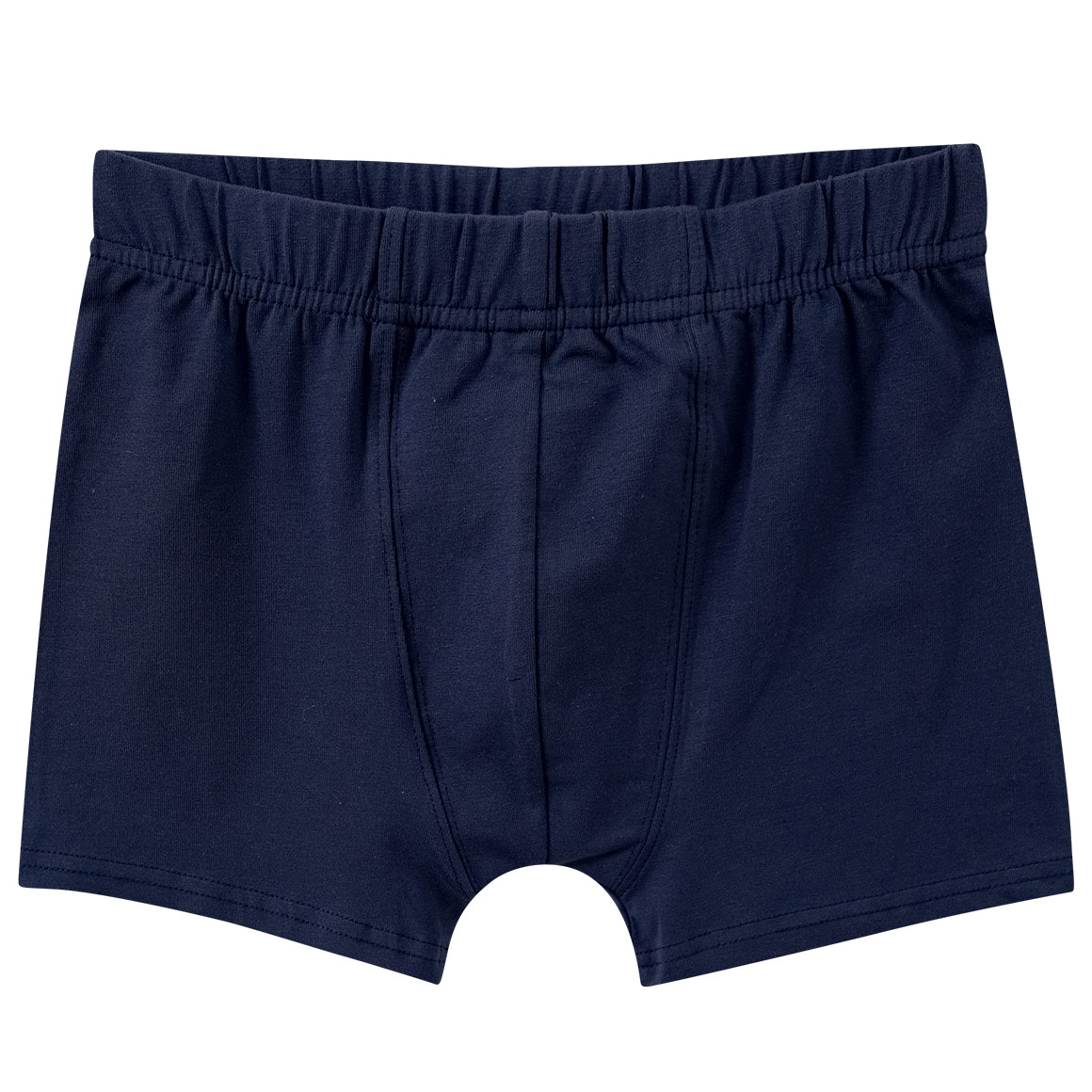 Famy 5 Jungen Boxer mit Bio Baumwolle blau / dunkelblau / hellgrau
