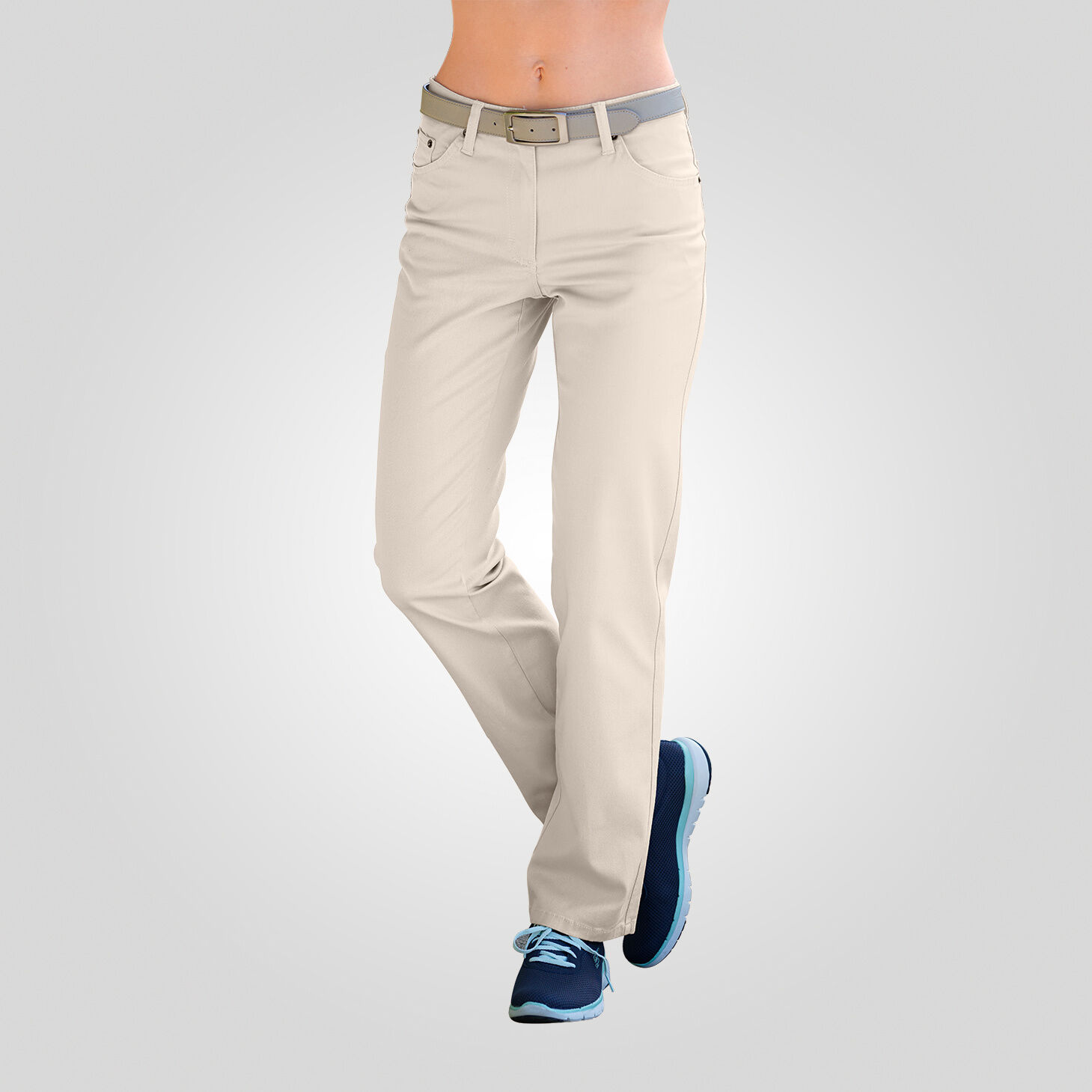 Beverly 5-Pocket Stretch Jeans