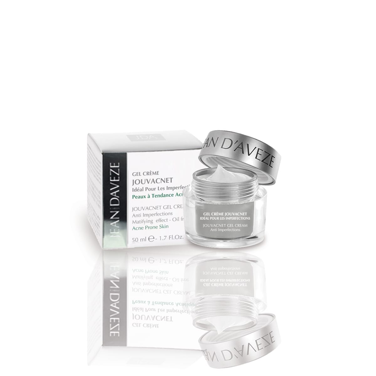Jean d'Avèze Jouvacnet Zone T Matifiant Gel-Crème non Gras
