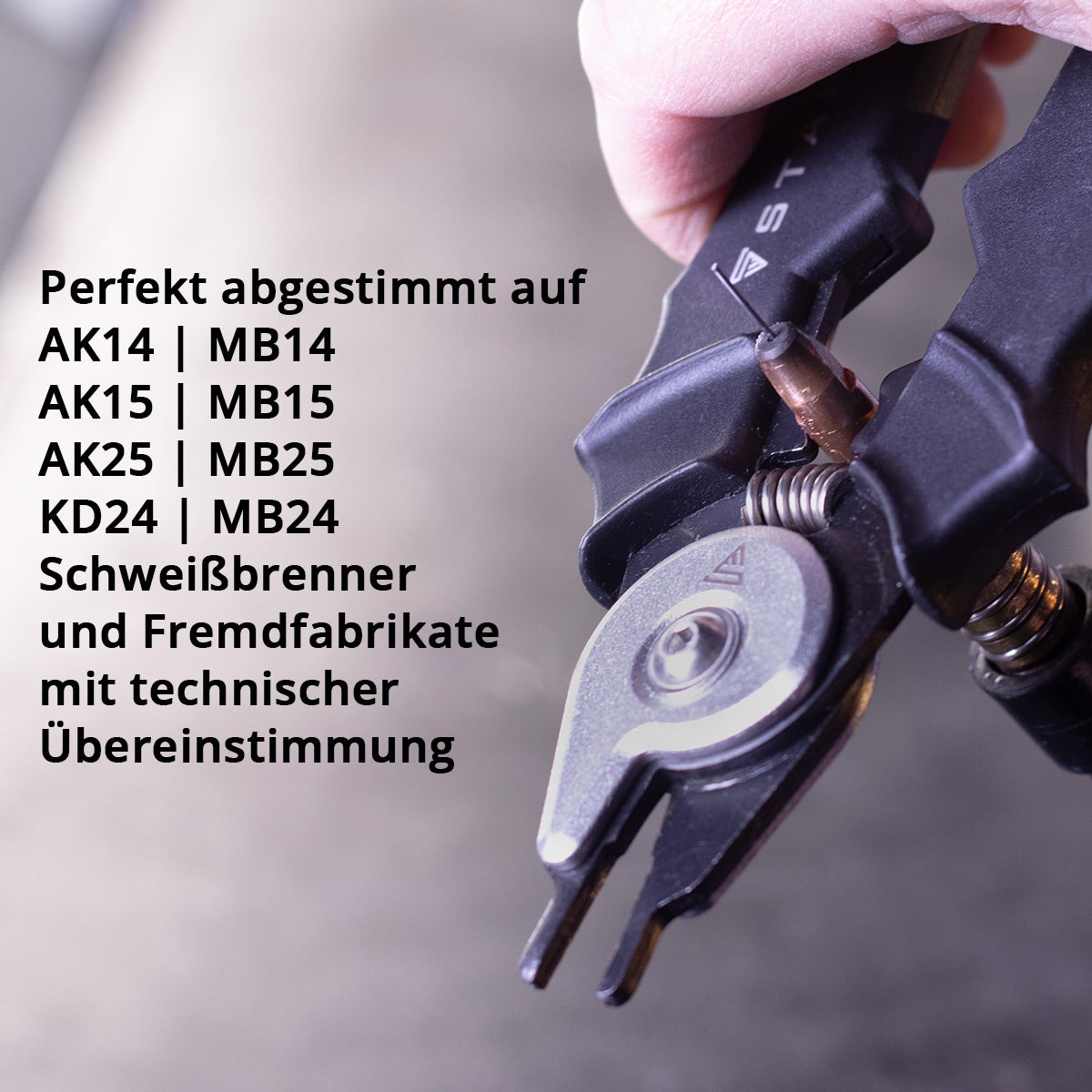 STAHLWERK Mondstuktang MIG MAG 15-18 mm 4 in 1 Speciale tang Lastang