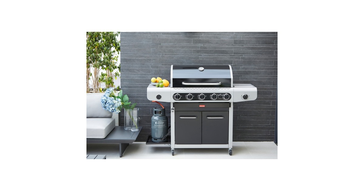 BarbecookSiesta 612 Black Edition gasbarbecue  (Zwart)