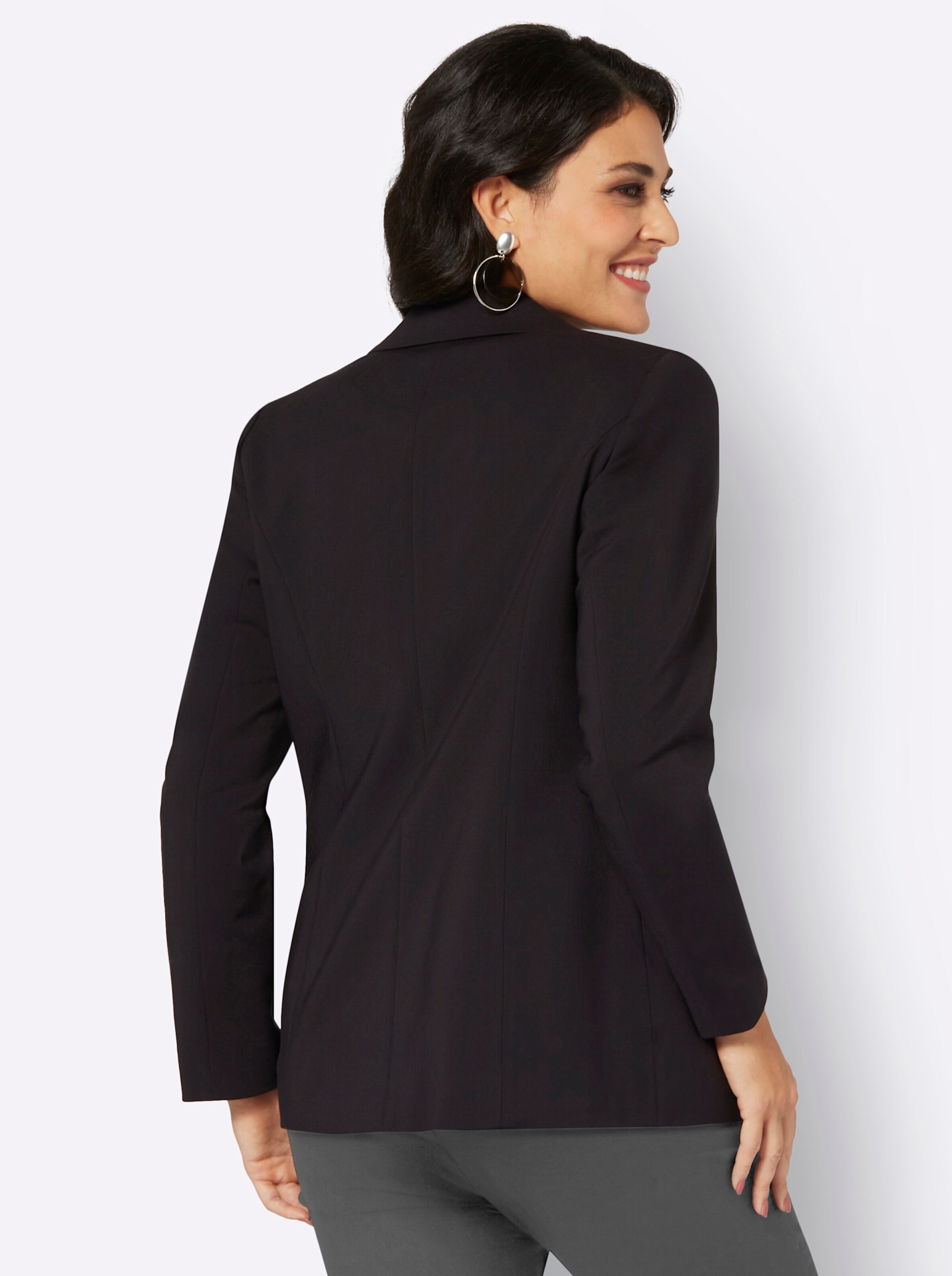 Blazer in schwarz