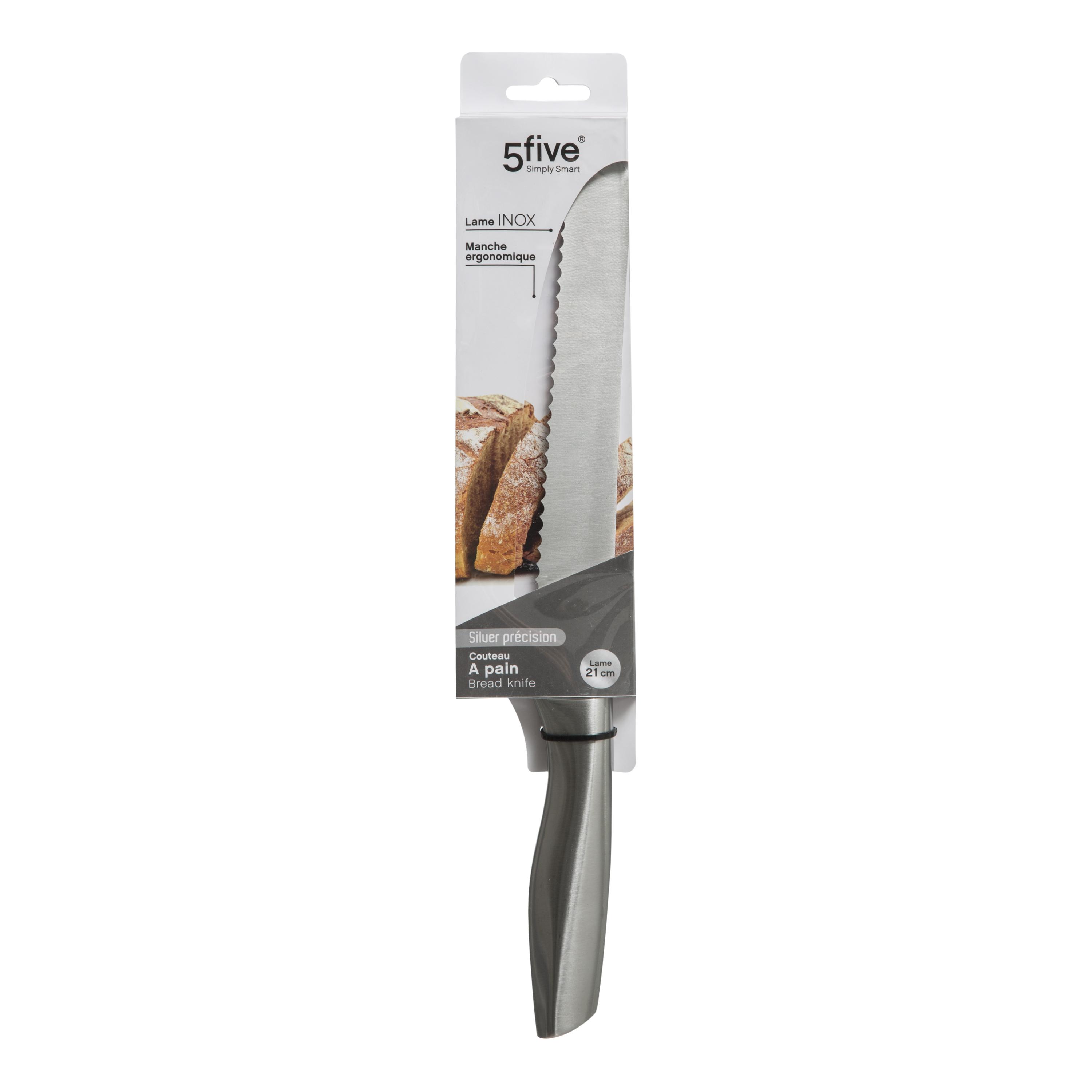COUTEAU A PAIN INOX FORGE