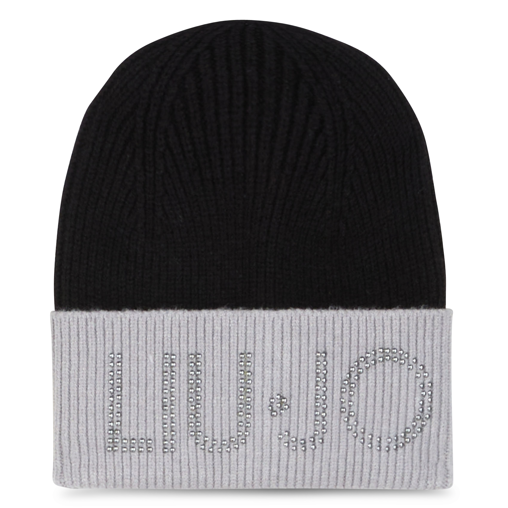 Bonnet bicolore | Noir