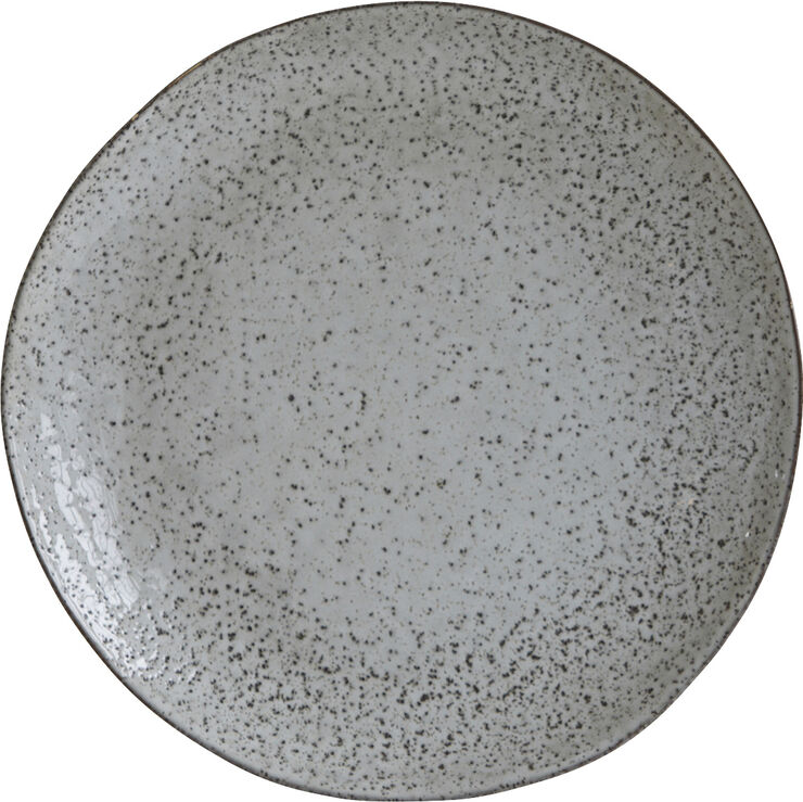 House Doctor Tallerken, Rustic, Grå/Blå, dia: 27,5cm, h: 2,8 cm, Finish/F - Hc0800 Grå/blå