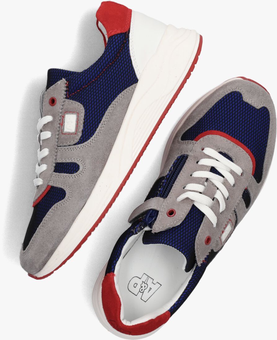 APPLES & PEARS blauwe apples & pears lage sneakers b0011416