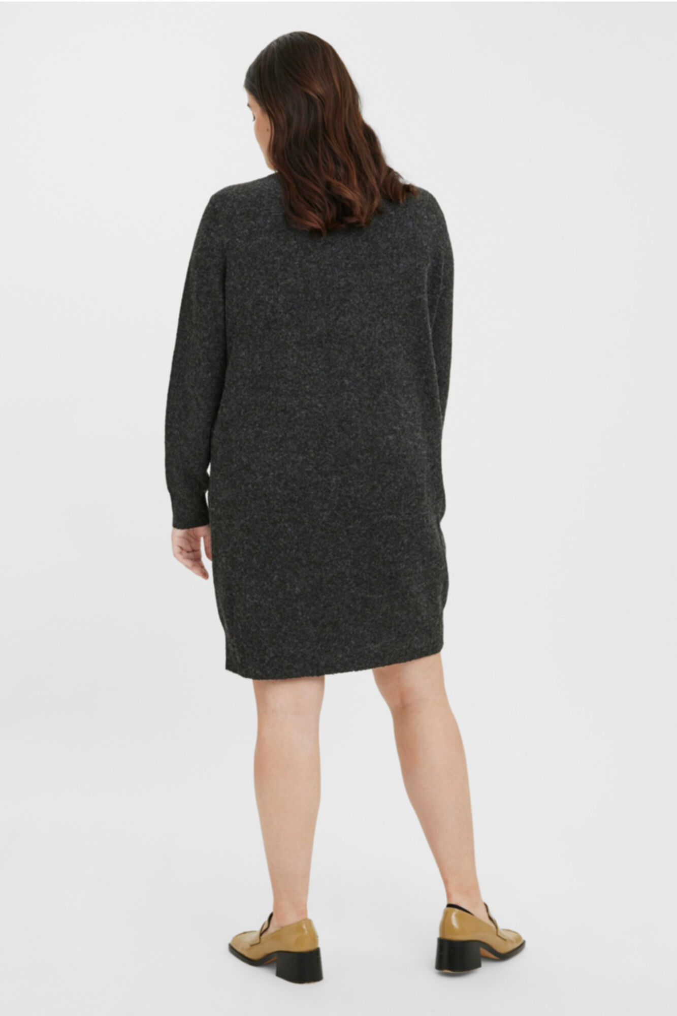 Vestido de malha Curve - Preto