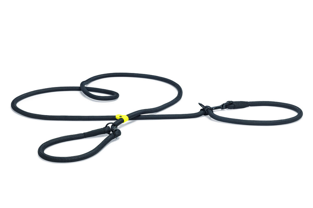 Beeztees Premium Parinca - Jachtlijn Hond - zwart - Small - 300 cm