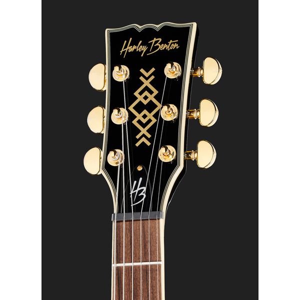 Harley Benton SC-Custom III P90 Black