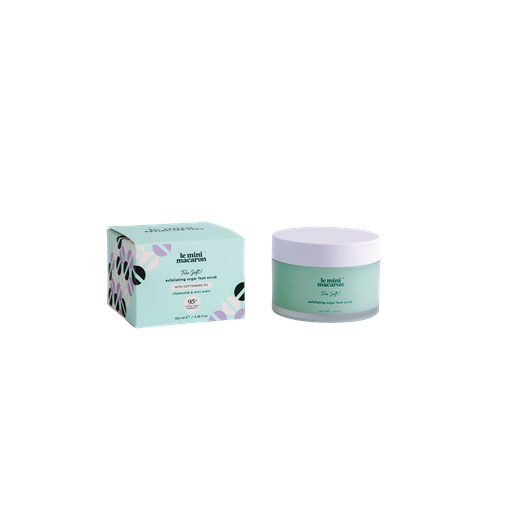 Le Mini Macaron Très Soft Sugar Foot Scrub, 100 ml