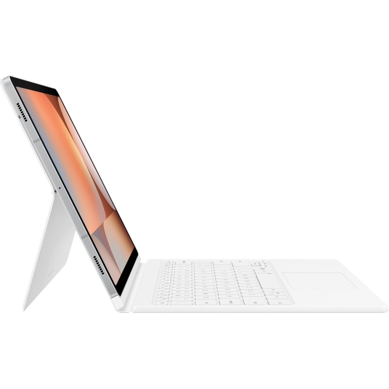 Housse Tablette Samsung Book Cover Keyboard pour Galaxy Tab S10+ / S9+ / S9FE+ - Blanc