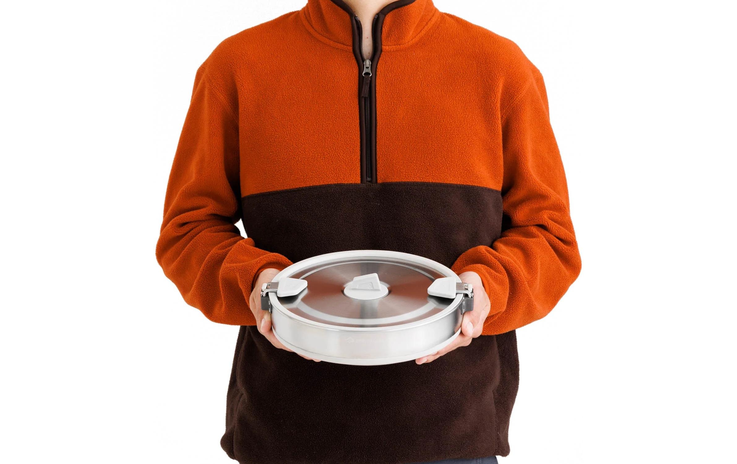 sea to summit Kochbesteck-Set »Stainless Steel Collapsible Pot 5 l«