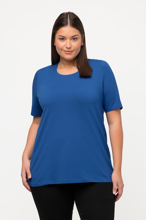 T-Shirt, A-Linie, Rundhalsausschnitt, Halbarm