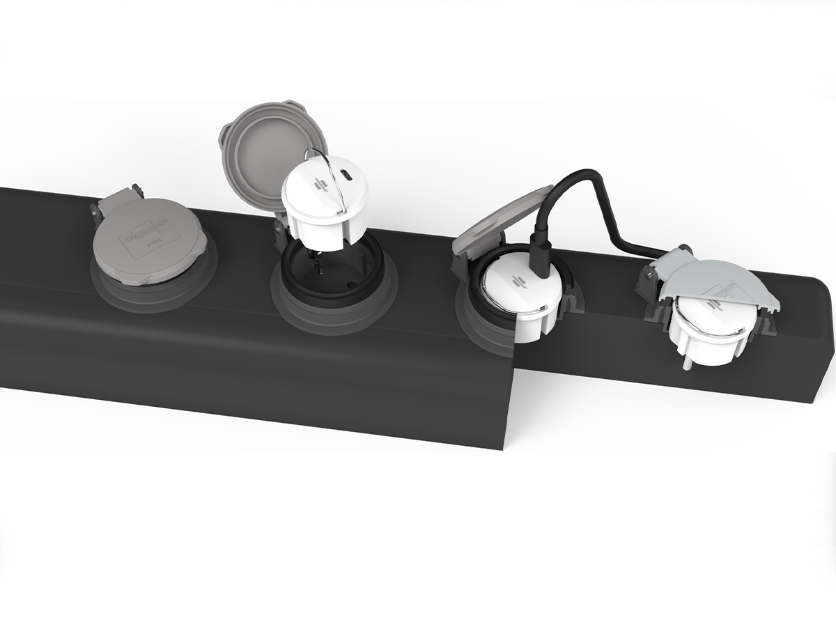 Brennenstuhl 2,4A stopcontactadapter - USB-C