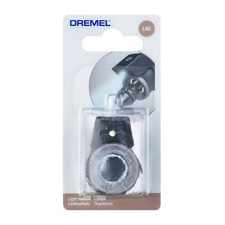 Lampe LED orientable 360° pour mini outil Dremel LM1