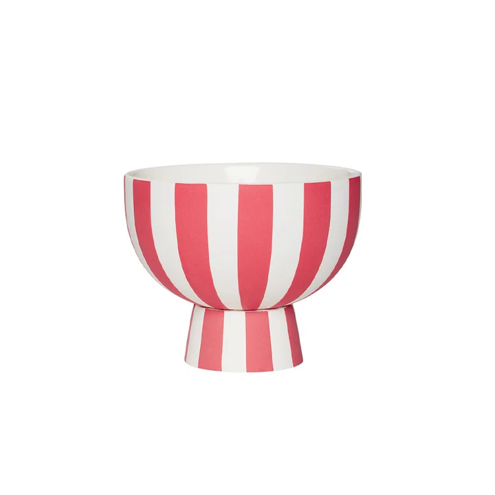 OYOY - Toppu Schale Ø 12,6 x H 10 cm, cherry red
