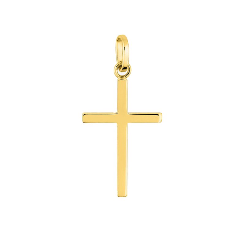 Pendentif mixte - Or 18 Carats - Croix