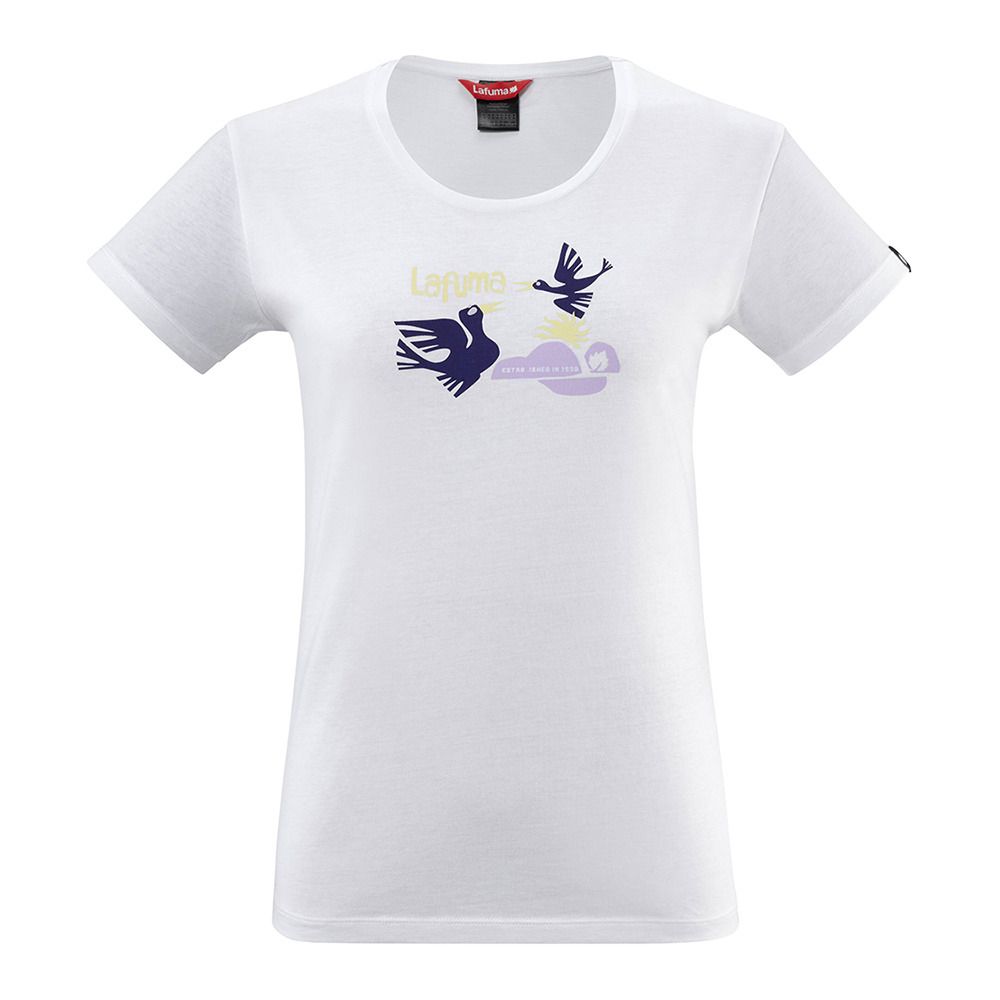 Lafuma PEARL - Tee-shirt Femme white print